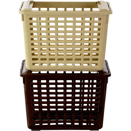 Кошик для зберігання Ekodeo універсальний 20 л бежевий (P92323BG) - фото 4
