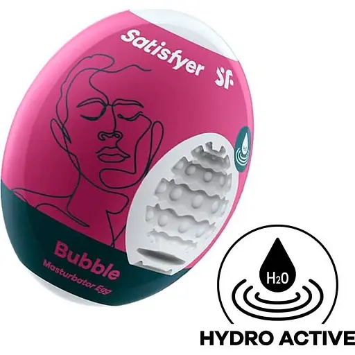 Мастурбатор-яйцо Satisfyer Masturbator Egg Bubble (SO5521) [96190] - фото 3