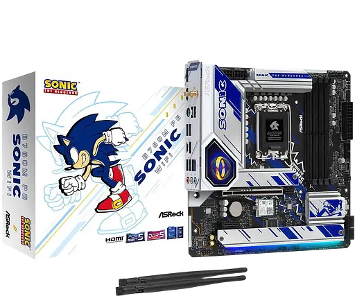 Материнська плата ASRock B760M PG Sonic WiFi Socket 1700