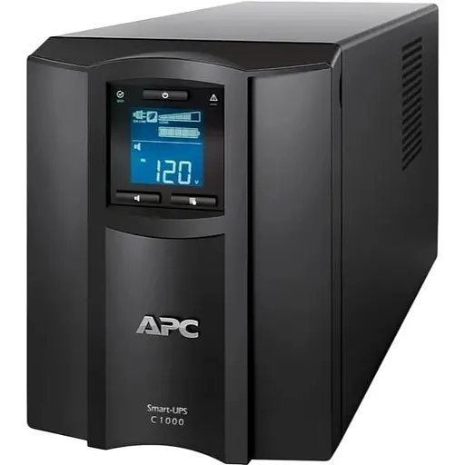 Источник бесперебойного питания APC Smart-UPS C 1000VA/600W, LCD, USB, SmartConnect, 8xC13