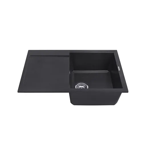 Кухонна мийка гранітна Kroner KRP Komposit GRB-7850 CV031064, Графит - фото 3