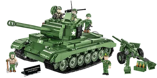 Конструктор COBI танк M26 Pershing 3inch M5 Gun 2563 - фото 2