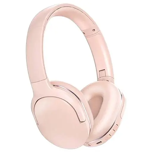 Бездротові навушники Baseus Encok Wireless headphone D02 Pro, BT5.3, AUX, 450mAh, 50h, Pink NGTD010304 - фото 3