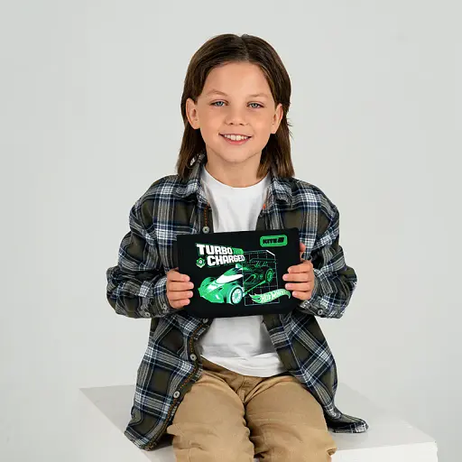 Пенал без наполнения Kite Hot Wheels (HW26-621) - фото 7