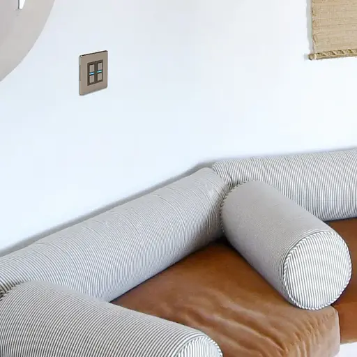 Lightwave Smart Dimmer 2 Gang з нержавіючої сталі LP22 - фото 3