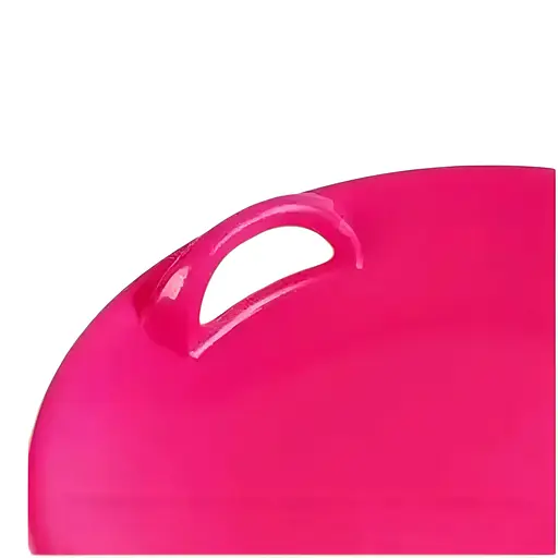 Детские сани-ледянка Л79260, пластиковые, розовый цвет, 60x60x10 см - фото 2