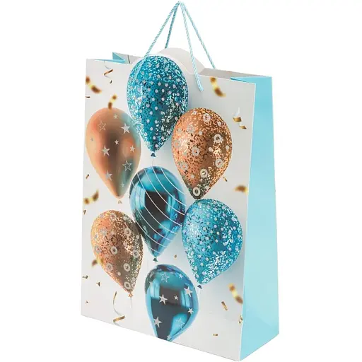 Пакет подарунковий YY05099 L Білий - фото 1