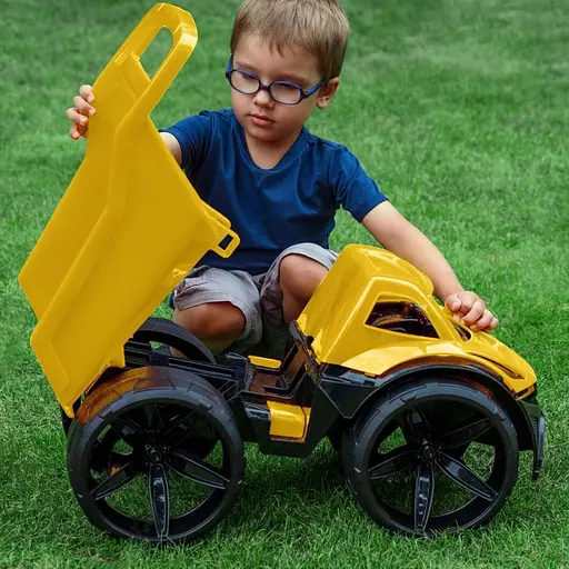 Самоскид Wader Maximus жовтий (64030) - фото 6