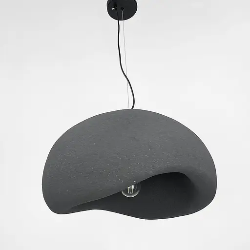 Неймовірний чорний підвісний світильник у 2-х розмірах | Арт. MJ 198 BK | Line F - фото 3