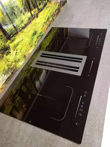 Острівна варильна поверхня Nett NG-9052 з вбудованою витяжкою - фото 2