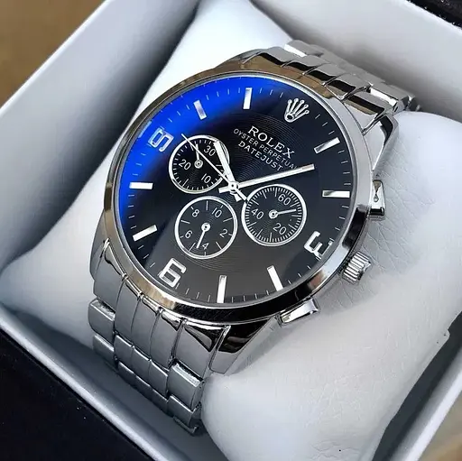 Часы мужские Clockhouse Rolex Серебристые (IBW920SB) - фото 2