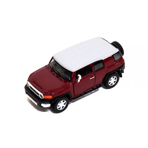 Машинка Kinsmart TOYOTA FJ CRUISER KT5343 Червоний - фото 1