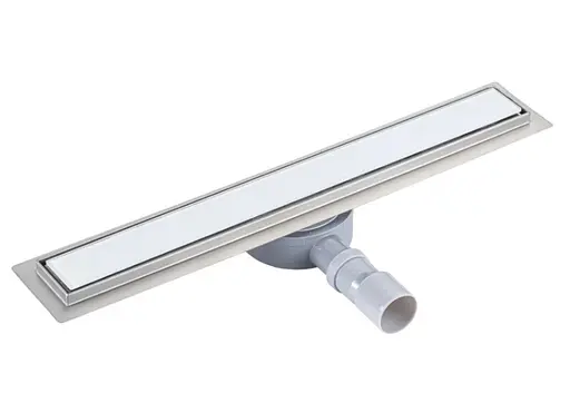 Линейный трап Qtap Scorpio Tile700 из нержавеющей стали, под плитку (поворотный сифон/сухой затвор) QTSCOTILE700 - фото 1