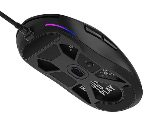 Миша Lorgar MSA10 Ultralight Wired Gaming Mouse Black (LRG-MSA10-BK) - фото 9