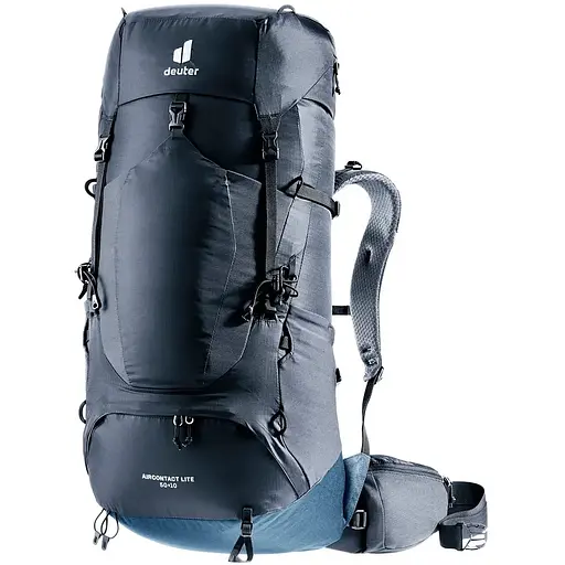 Рюкзак Deuter Aircontact Lite 50+10 2023 Black Blue (1052-3340323 7319) - фото 2