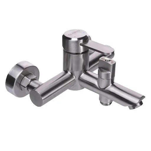 Смеситель для ванны Globus Lux Wien SBT2-102NE Нержавеющая сталь - фото 1