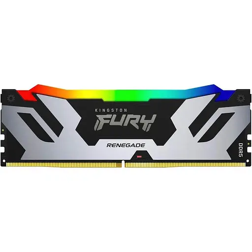 Модуль пам'яті DDR5 Kingston Fury Renegade RGB 2x16GB 8000MHz Silver/Black (KF580C38RSAK2-32) [145722] - фото 4
