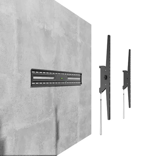 Кронштейн для телевізора AGN AGN100-690T з нахилом/43`-100`/75 кг/max.VESA 900x600/Black - фото 9