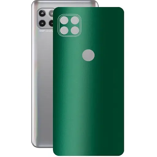 Защитная пленка StatusSKIN для Motorola One 5G Ace Корпус Винил Зеленая - фото 1