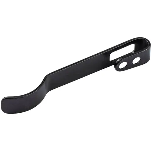 Кліпса кишенькова сталева чорна для Civivi Baby Banter без гвинтів CA-07A - фото 2