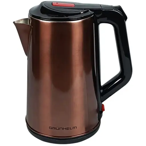 Електрочайник Grunhelm EKS-1927G, 2.3 л 1500 Вт золотий (137521)