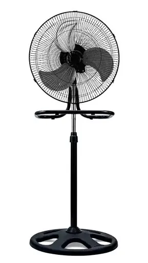 Вентилятор напольный 3в1 Domotec настольный настенный с металлическими лопастями 3 скорости 55 Вт - фото 2