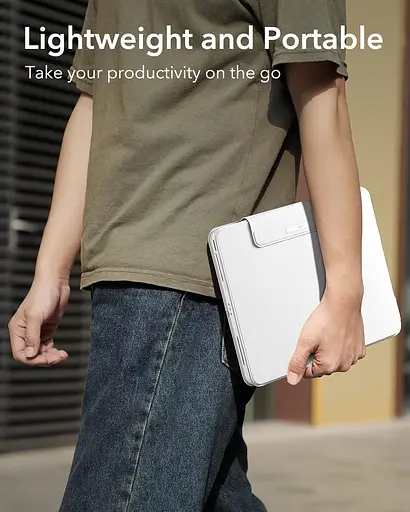 Чохол із клавіатурою ESR для iPad Pro 11 дюймів (1ª, 2ª, 3ª, 4ª покоління) та iPad Air (4ªª, 5ª покоління), знімний магнітний - фото 4