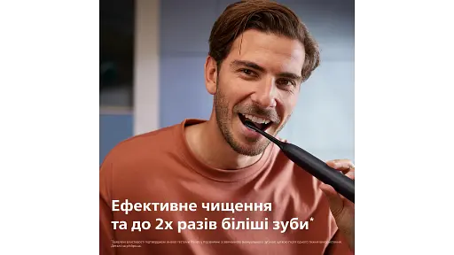 Електрична зубна щітка Philips Sonicare HX7111/01 серії 5500 чорна - фото 11