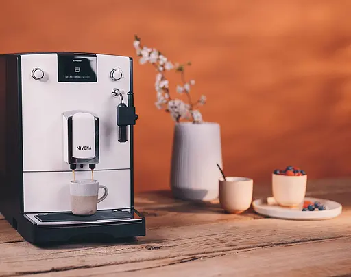 Nivona Кавомашина CafeRomatica, 2,2л, зерно+мелена, ручний капуч, авторецептів -5, сіро-чорний - фото 2