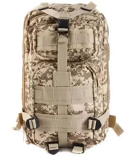 Тактический рюкзак 28 л + система Molle + такань Oxford (Пиксель) - фото 6