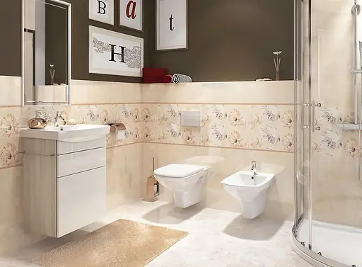 Умивальник меблевий Cersanit Carina 70 см з отвором Білий K31-007 30412 - фото 9