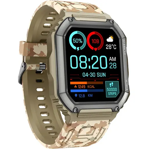 Смарт-часы Gelius Pro GP-SW007 Tactical Navy Bluetooth call IP68 Military - фото 2