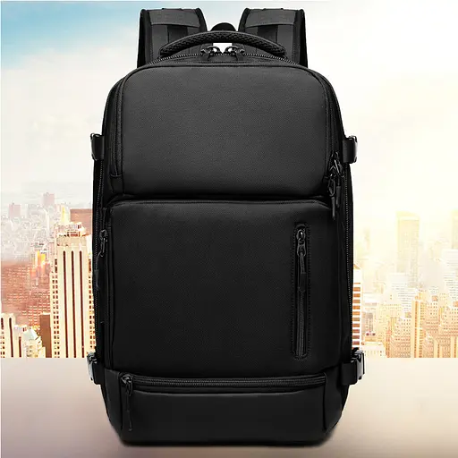 Рюкзак городской Ozuko 9405S 22л с отделением для ноутбука 16" Black (16198) - фото 10