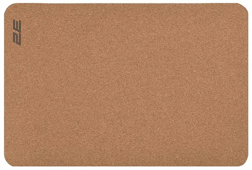 Коврик 2E Cork "S" оранжевый 30x20x0.2 см натуральное покрытие из пробки (2E-PAD-S-CORK) - фото 1