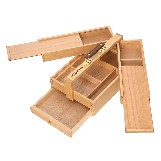 Пенал для художніх інструментів Meedenдерев’яний (бук) 6049 36×23 см   - фото 4