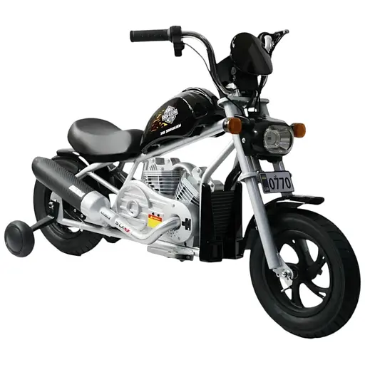 Електромобіль дитячий Corso Мотоцикл H-59720 на акумуляторі чорний