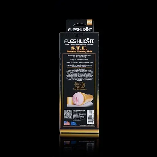 Мастурбатор Fleshlight Pink Lady Stamina Training Unit рожевий - фото 6
