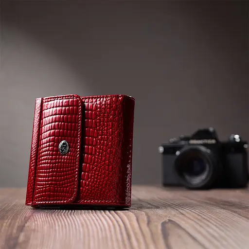 Кожаный женский кошелек ST Leather 10.5х10х2 см acs0029419 - фото 9