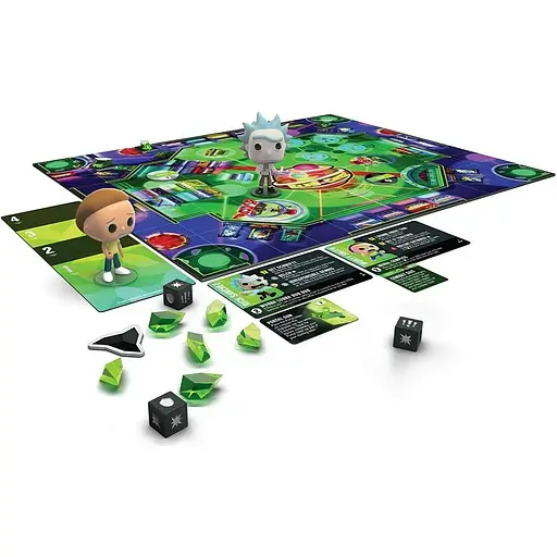 Настільна гра Funko Funkoverse Strategy Game Rick and Morty 101 Expandalonegame Funkoverse RM - фото 5