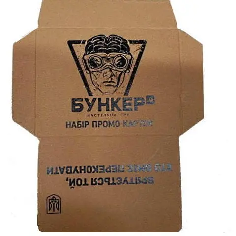 Аксесуар Планета Ігор Набір промо карток до гри Бункер. Українське видання у стилізованому конверті 9 шт. укр. (pi001promo)