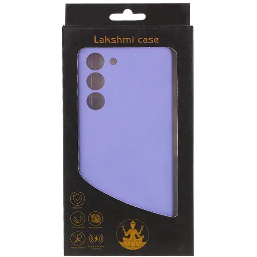 Чохол Lakshmi Silicone Cover Full Camera AAA для Samsung Galaxy S24+ Бузковий/Dasheen - фото 8