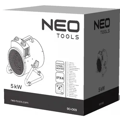Теплова гармата Neo Tools 5 кВт (90-069) - фото 5