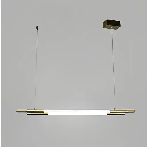 Латунный трубчатый светильник LED в корпусе 90 см | Line F | Ст. MJ351-900L AB - фото 1