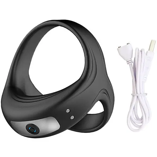 Ерекційне кільце Lovesecret Premium, 6.7 см чорне