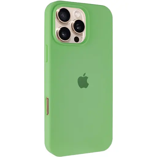 Чохол Epik Silicone Case Full Protective AA для Apple iPhone 16 Pro Max 6.9 М'ятний/Mint - фото 1