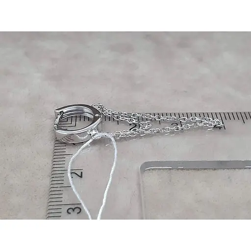 Золотая моносерьга Tango. 470615ВШ - фото 5