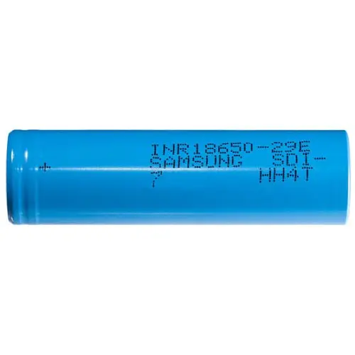 Акумулятор Samsung INR 18650 29E 2900 mAh Li-ion 3.7В 8.25A без захисту (Синій) - фото 2