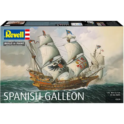 Сборная модель-копия Revell Испанский галеон 1:96 (RVL-05620) - фото 2