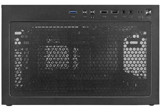Корпус 1stPlayer X4-M-BK-2F1P-1F1 Black без БП - фото 3