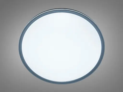 Світлодіодна смарт люстра таблетка, без пульта, 72W, сіра - фото 1